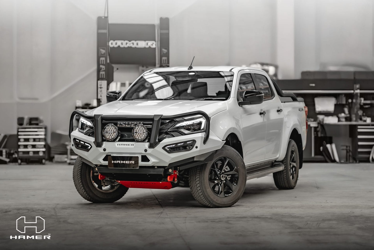 Atlas series Plus bull bar for Isuzu D-Max (2024 – Present)
