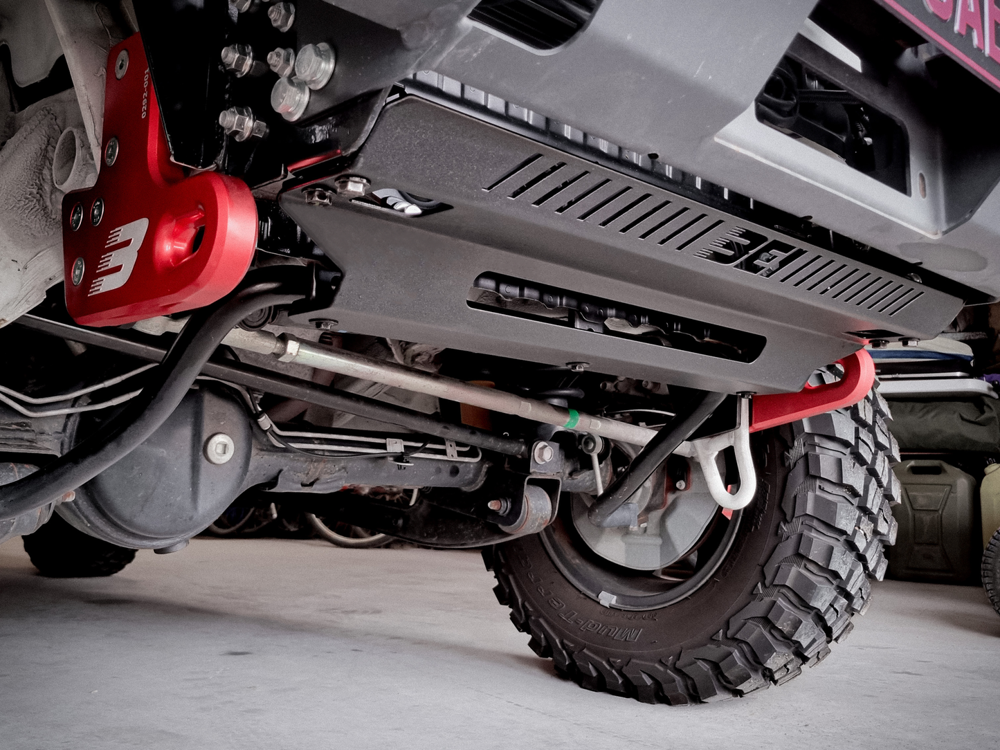Suzuki JB74 Jimny Rated Front Drivers Recovery Point (Aftermarket Bull Bar)