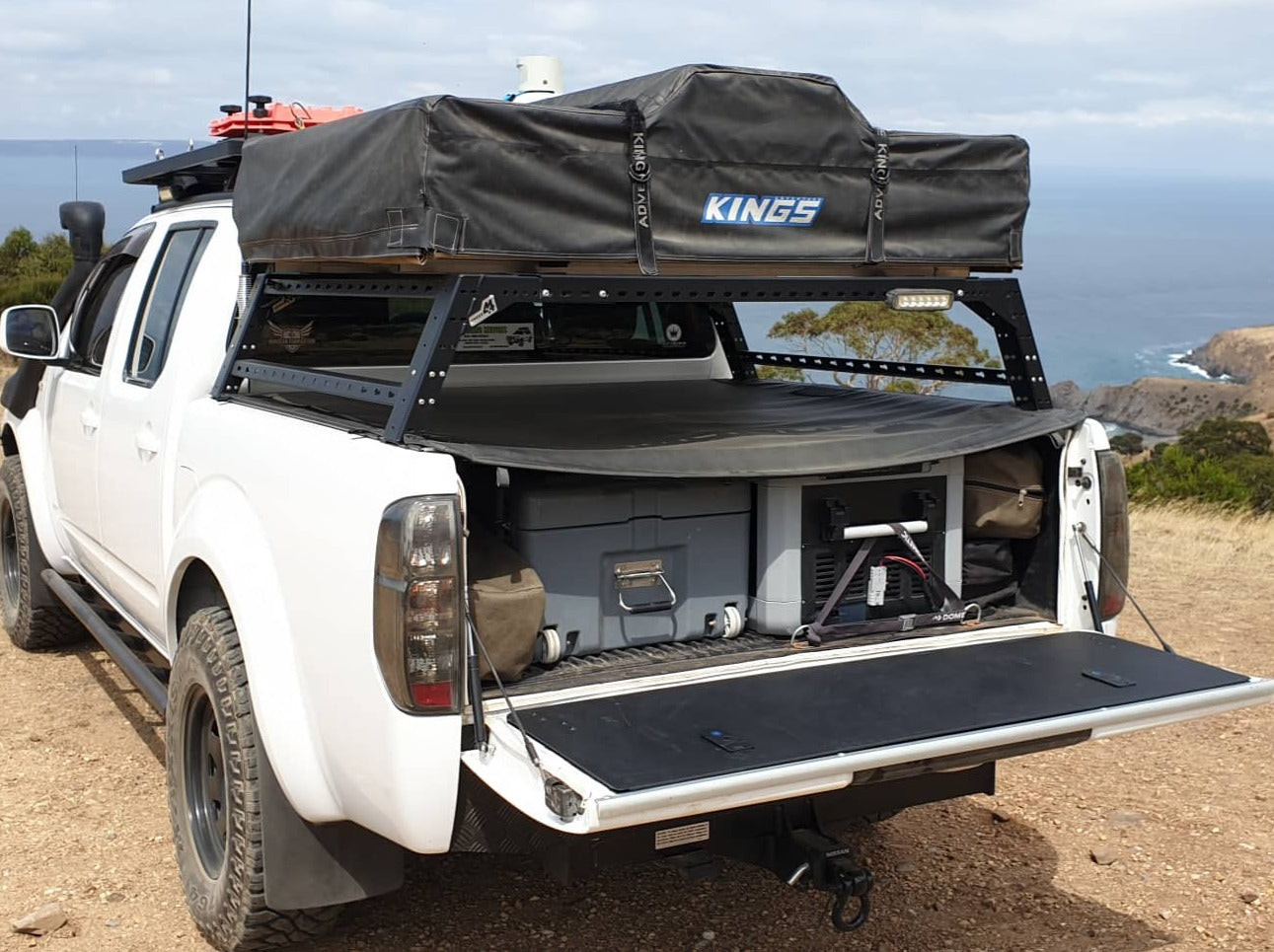 Tailgate Storage to suit D40 Navara