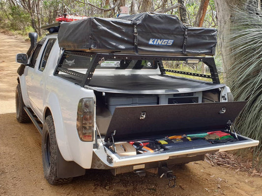 Tailgate Storage to suit D40 Navara