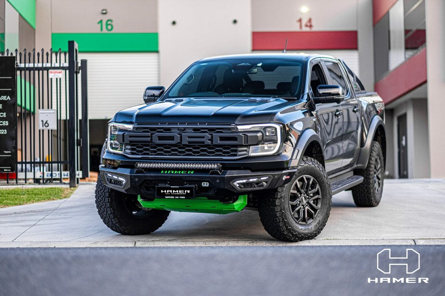 Atlas series bull bar for Ford Ranger Raptor (2022 – Present)