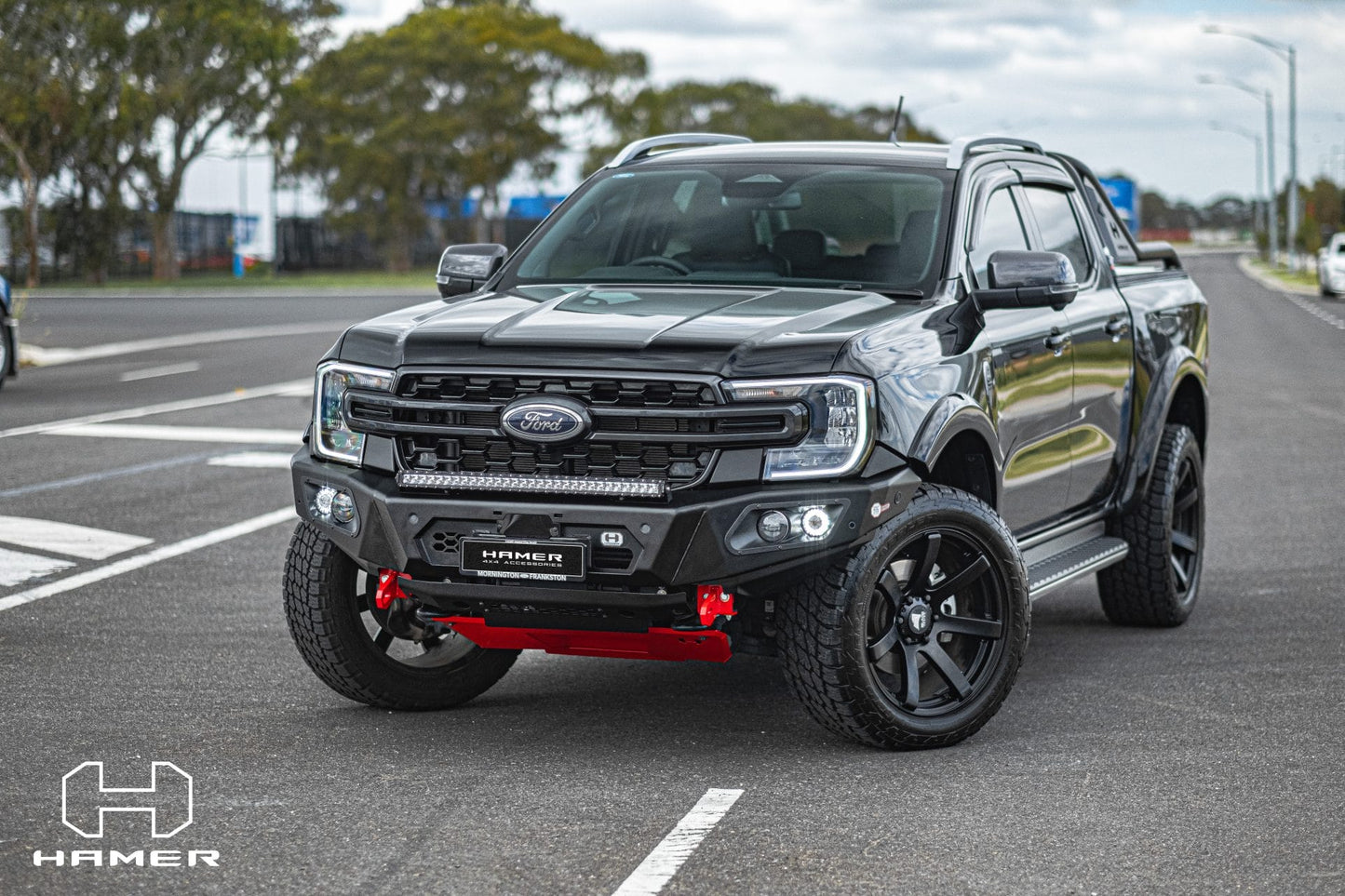 King Series Bull Bar for Ford Ranger (2022–Present) – No Flares
