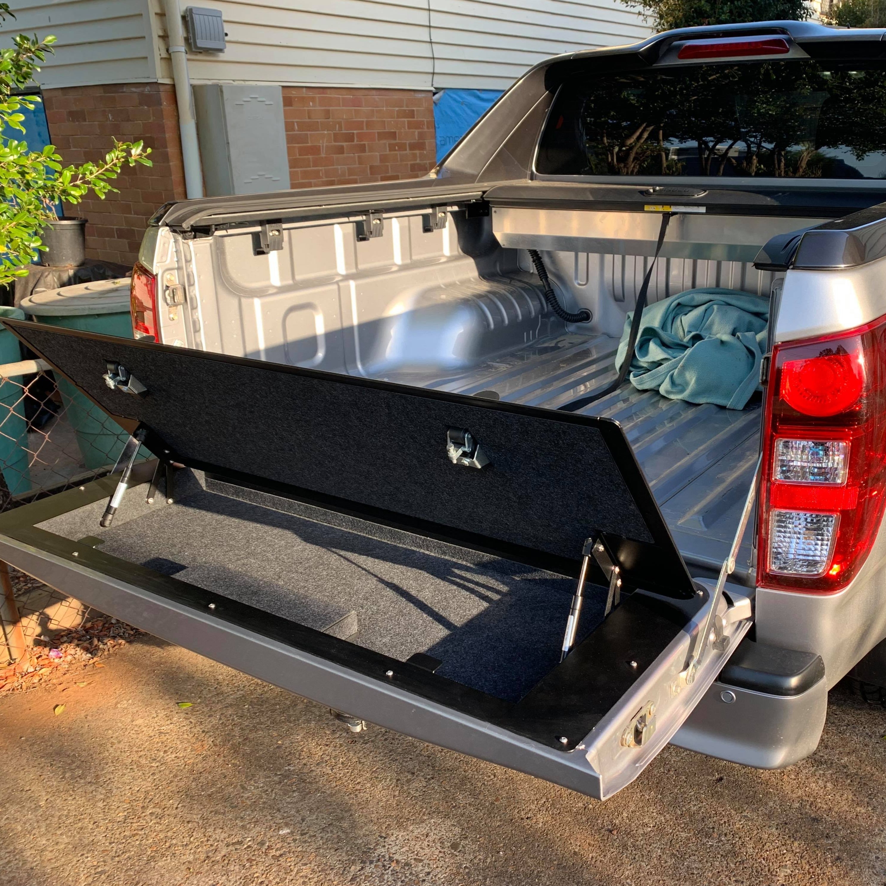 Tailgate Storage to suit Mazda BT50 – Drop Bear Engineering