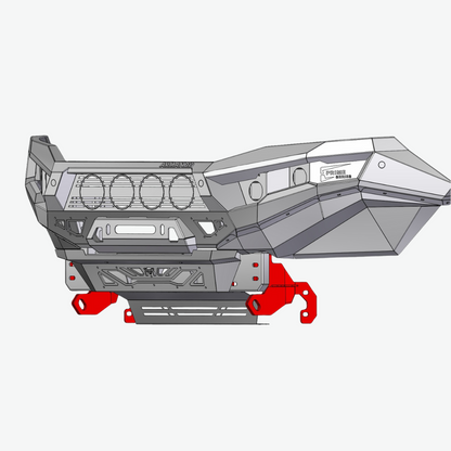 Prime Series Bull Bar to Suit Isuzu MUX 2024+