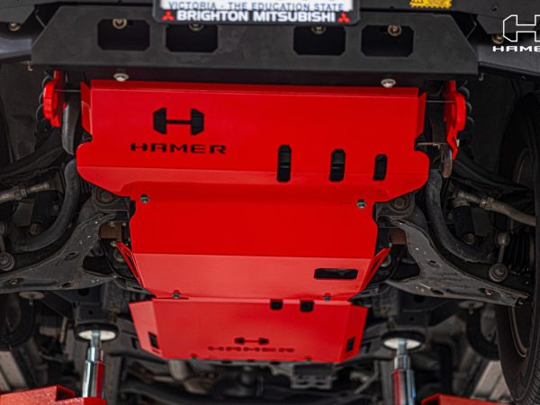 3 Piece Underbody Protection Plates for Mitsubishi Pajero Sport QE (2016–2019)