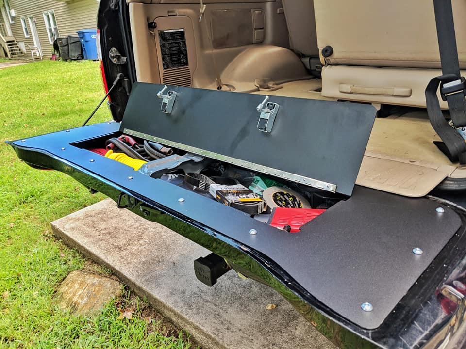 Tailgate Storage to suit 100 / 105 Series Toyota Landcruiser