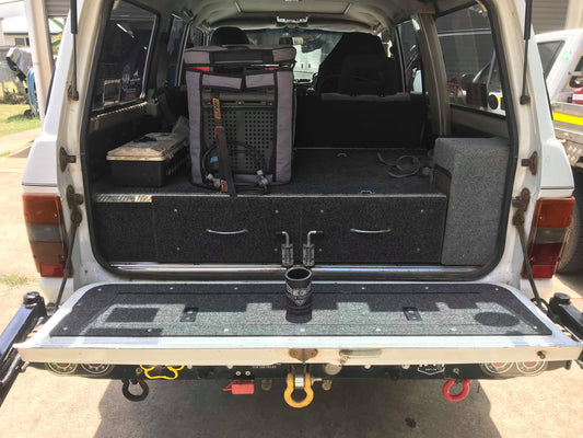 Tailgate Storage to suit 60 Series Toyota Landcruiser