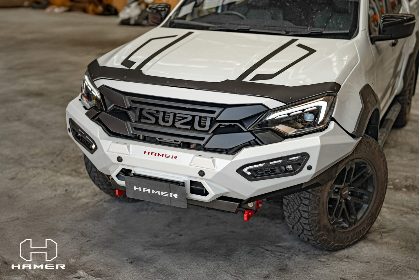 Atlas series bull bar for Isuzu D-Max (2024 – Present)
