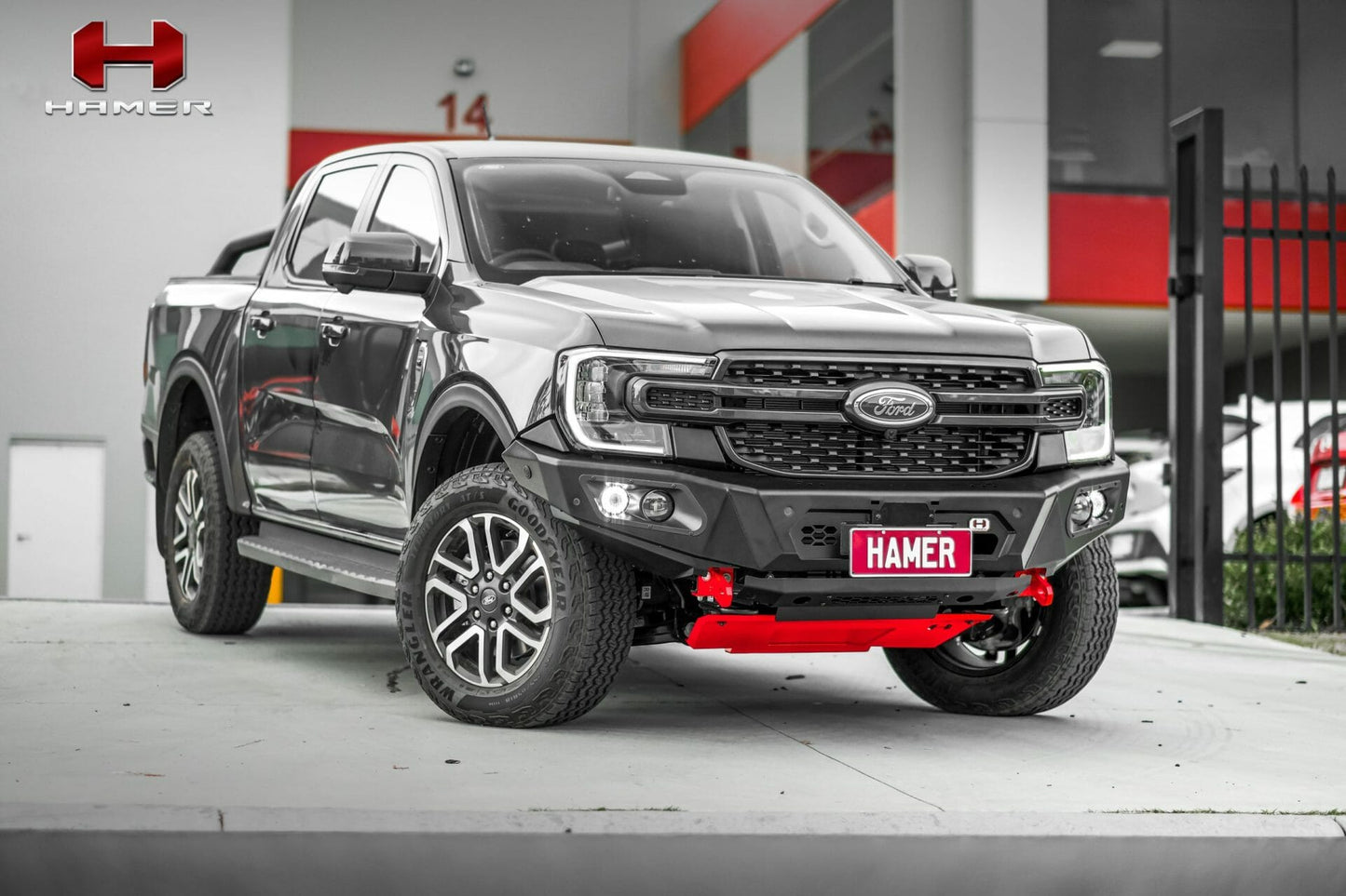 King series bull bar for Ford Ranger (2022 – Present)