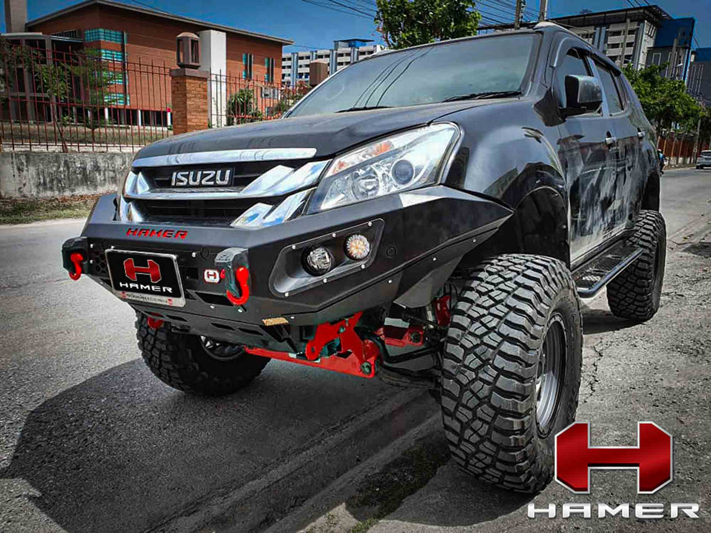 King series bull bar for  Isuzu MU-X (2012 – 2016)