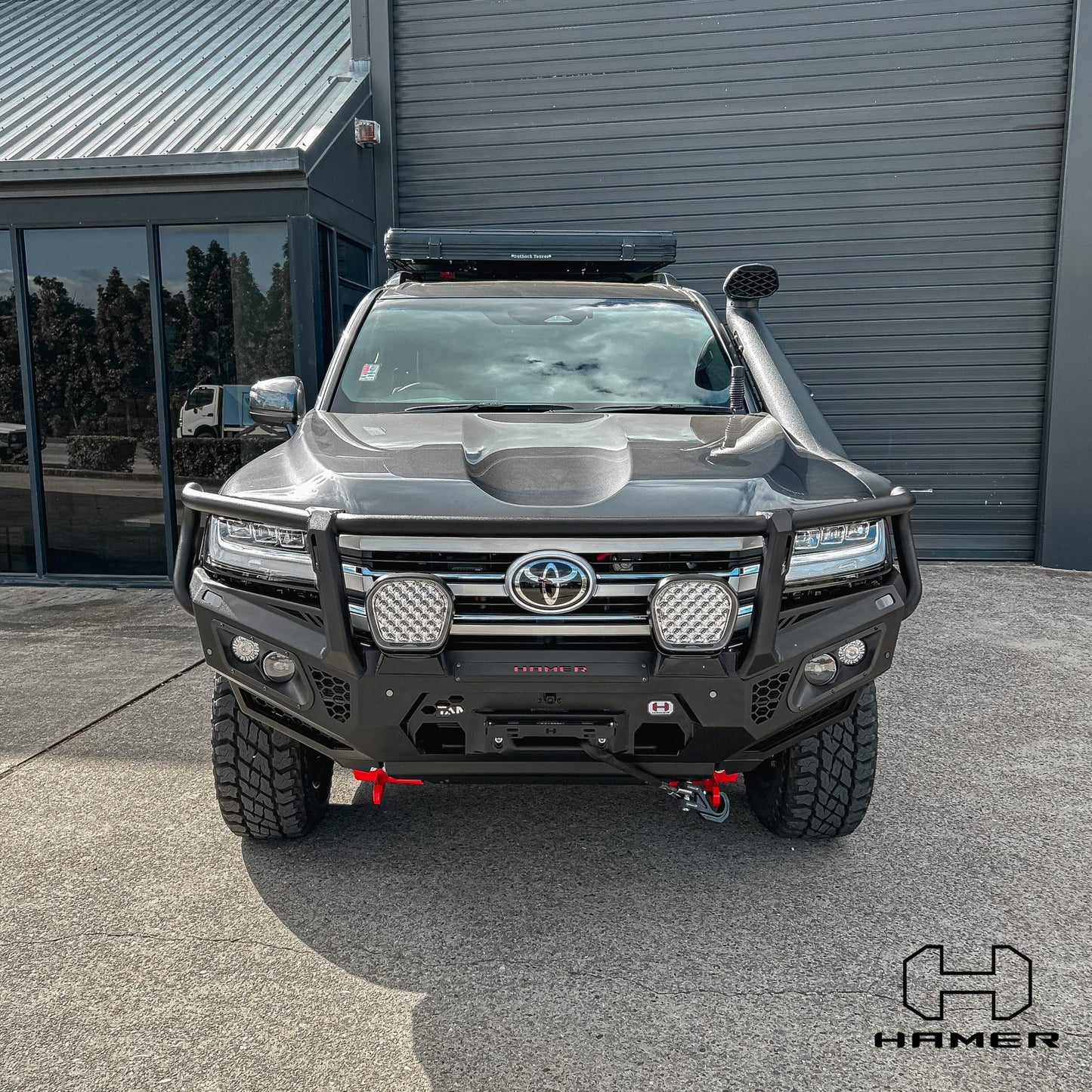 King series Plus bull bar for Toyota Landcruiser 300 Series (2021 – Present)