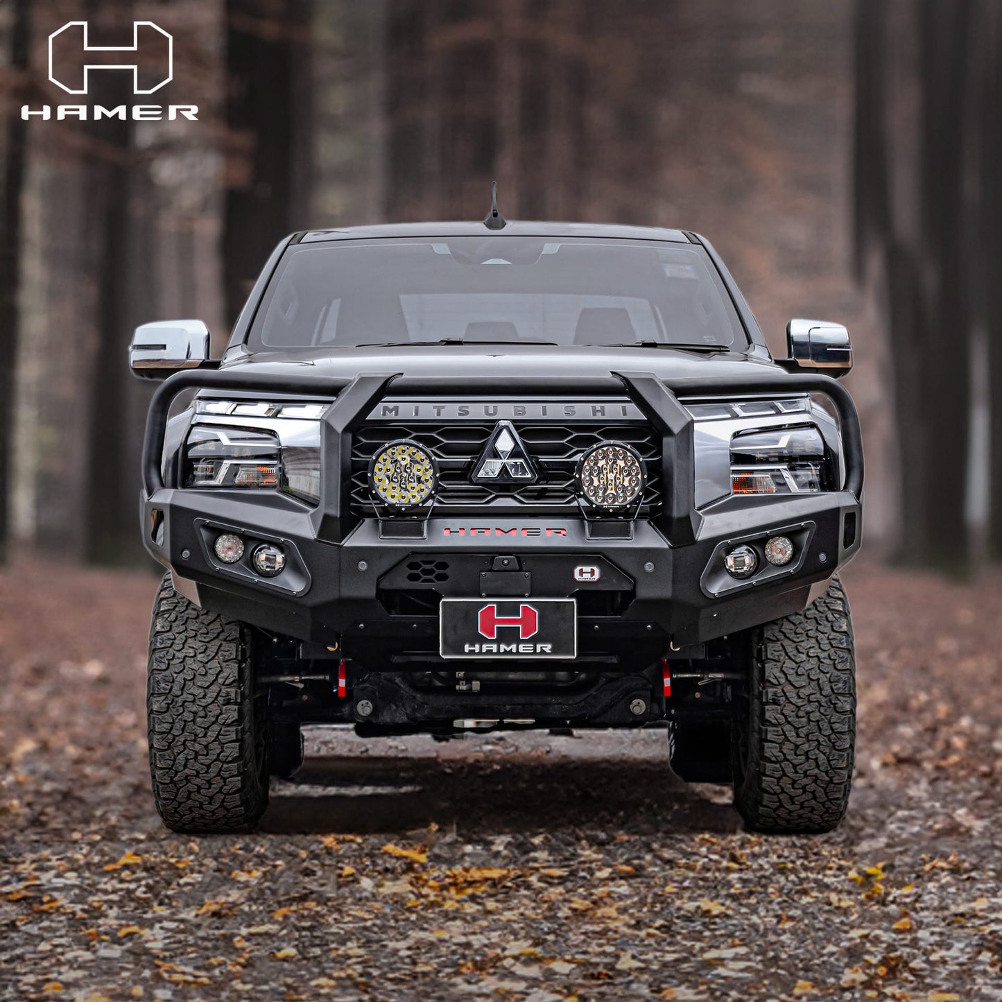 King series Plus bull bar for Mitsubishi Triton MV (2024 – Present)