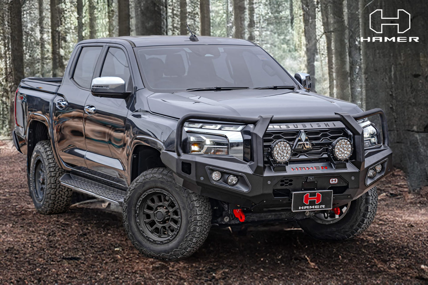 King series Plus bull bar for Mitsubishi Triton MV (2024 – Present)