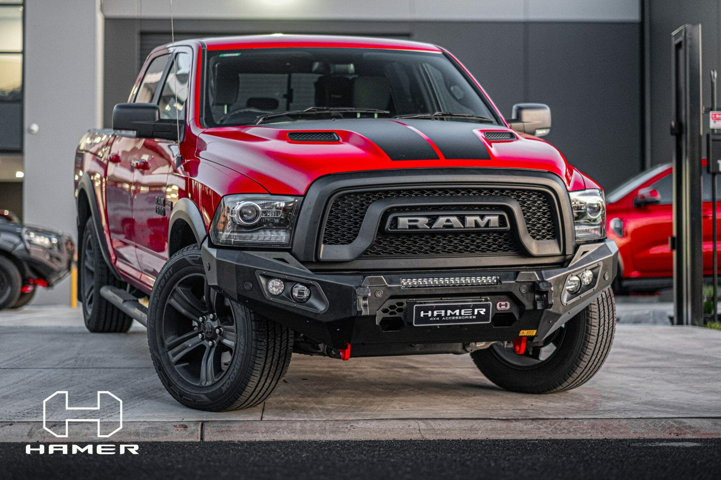 King Series Bull Bar for RAM 1500 DS (2017–2021)
