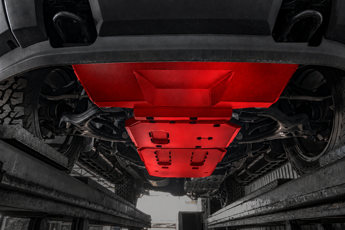3 Piece Underbody Protection Plates for Ford Everest 4 Cylinder (2022–Present)