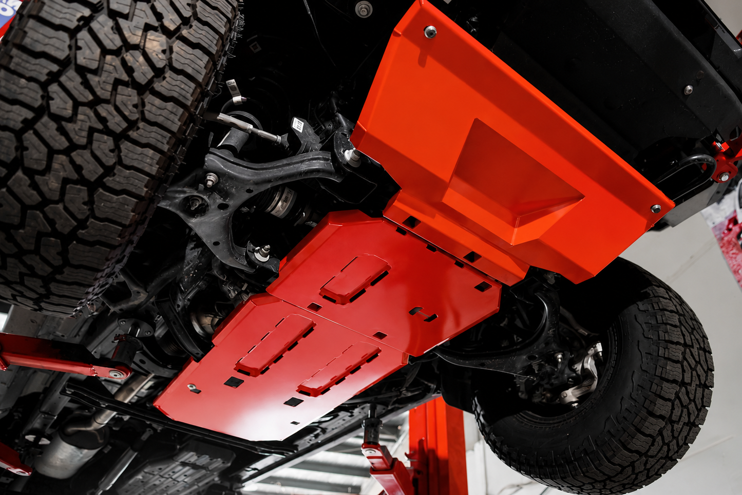 3 Piece Underbody Protection Plates for Ford Ranger 4 Cylinder (2022–Present)