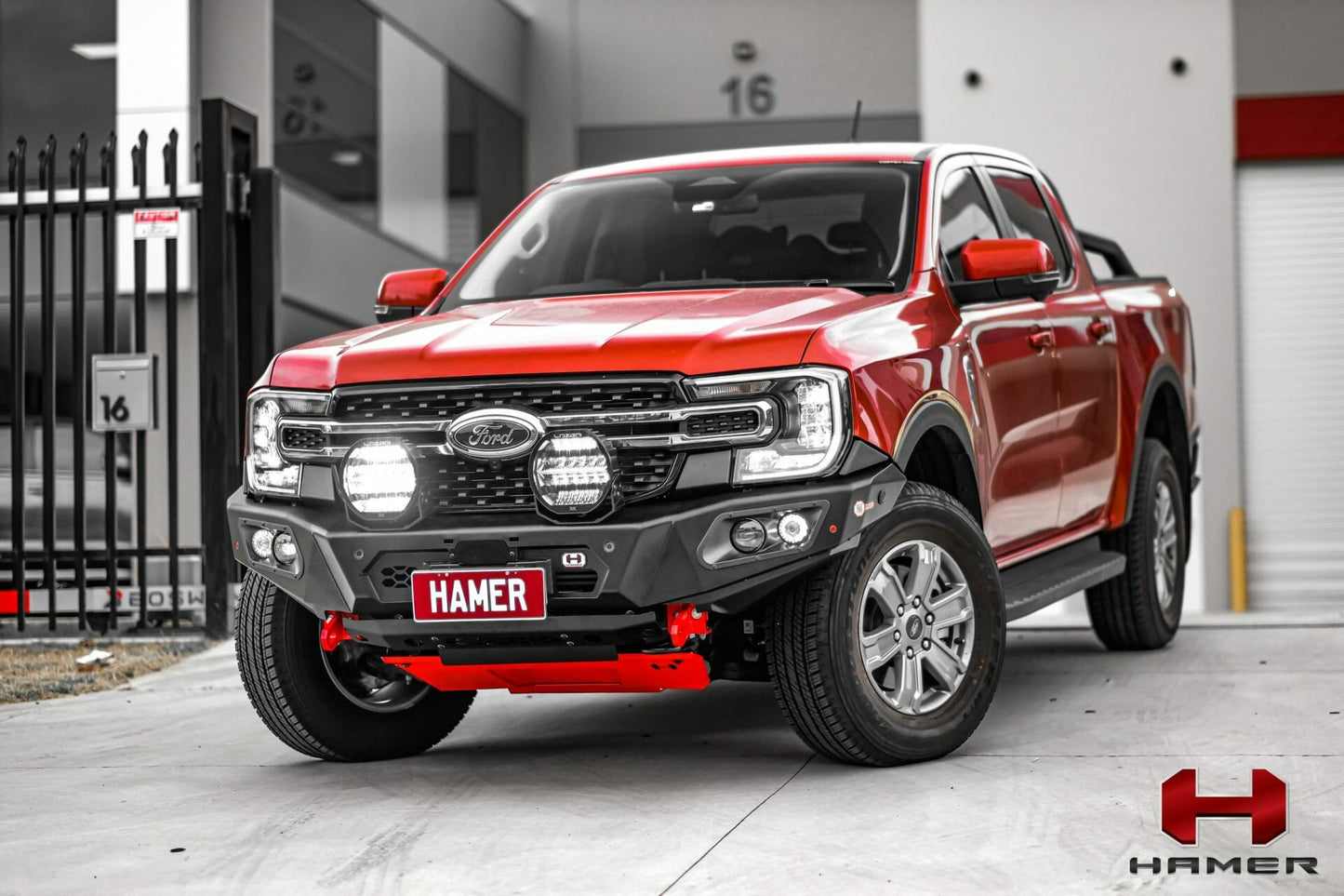 King series bull bar for Ford Ranger (2022 – Present)