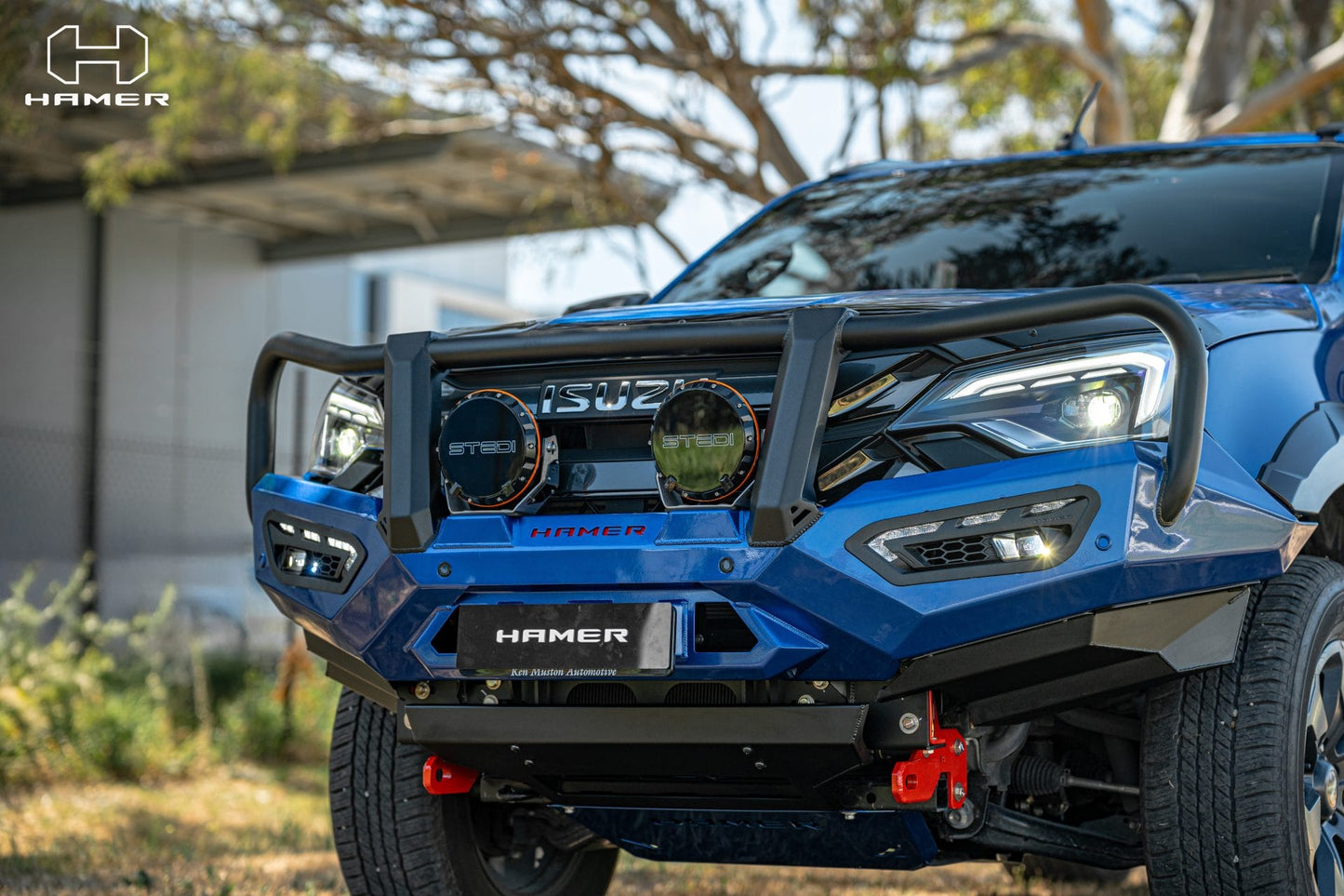 Atlas series Plus bull bar for Isuzu D-Max (2024 – Present)