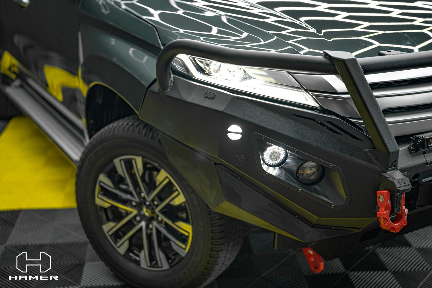 King series Plus bull bar for Mitsubishi Pajero Sport QG ( 2024 – Present )