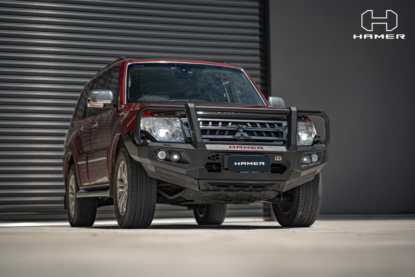 King series Plus bull bar for Mitsubishi Pajero (2006 – 2021)
