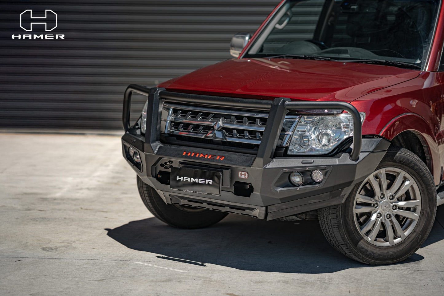 King series Plus bull bar for Mitsubishi Pajero (2006 – 2021)