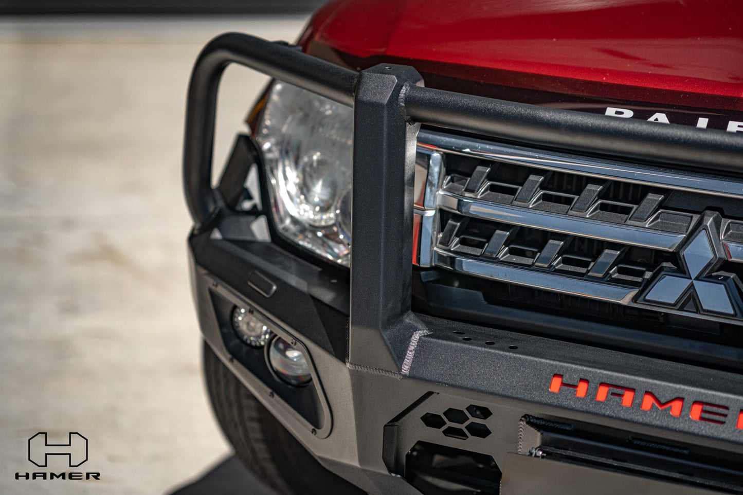 King series Plus bull bar for Mitsubishi Pajero (2006 – 2021)