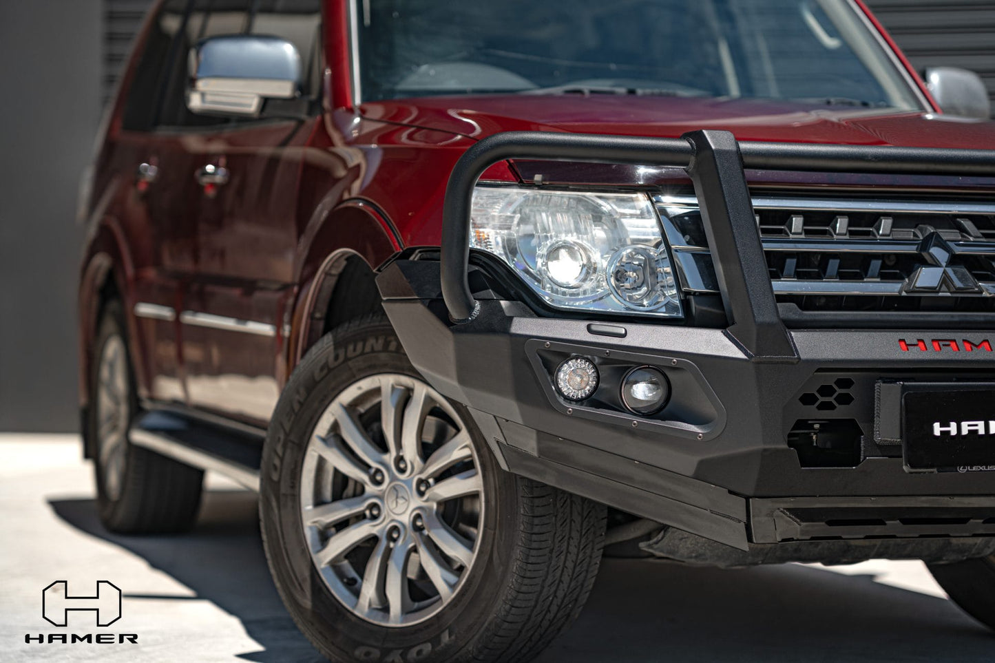 King series Plus bull bar for Mitsubishi Pajero (2006 – 2021)