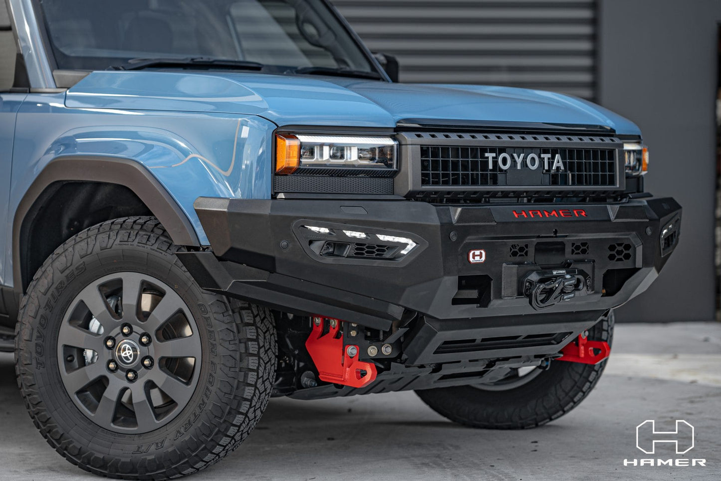 Atlas series bull bar for Toyota Landcruiser Prado 250 Series (2024 – Present)