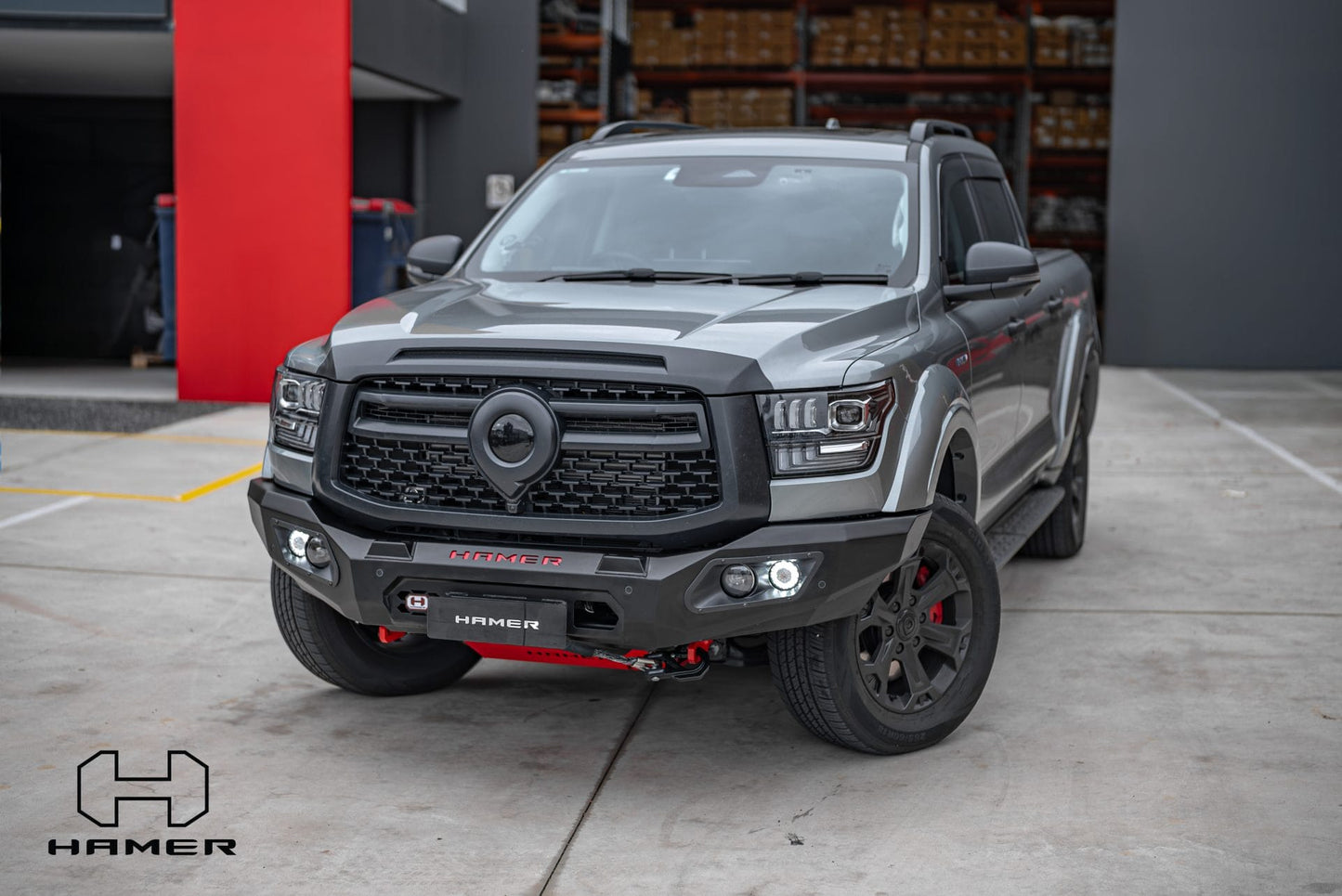 King series bull bar for GWM Cannon Alpha (2024 – Present)