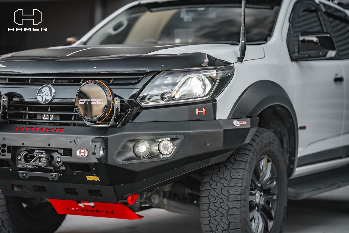 King series bull bar for Holden Colorado ( 2016 – 2020 )