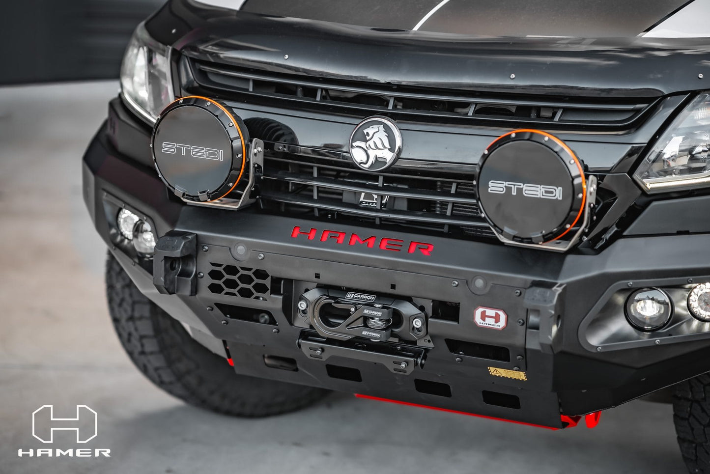 King series bull bar for Holden Colorado ( 2016 – 2020 )