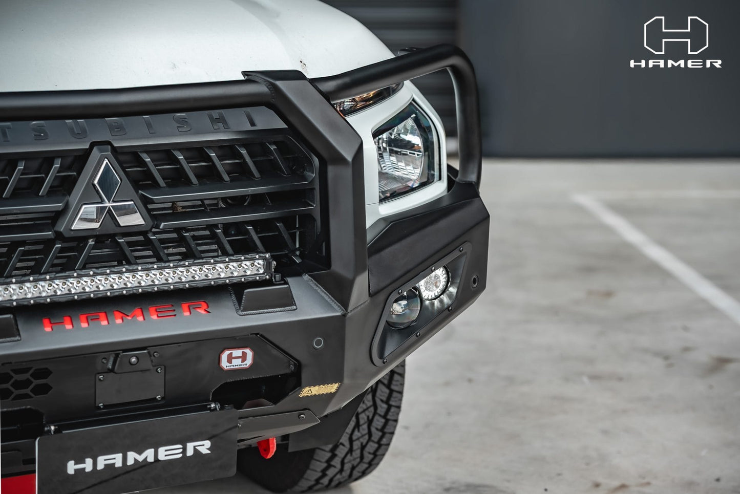 King series Plus bull bar for Mitsubishi Triton MV (2024 – Present)