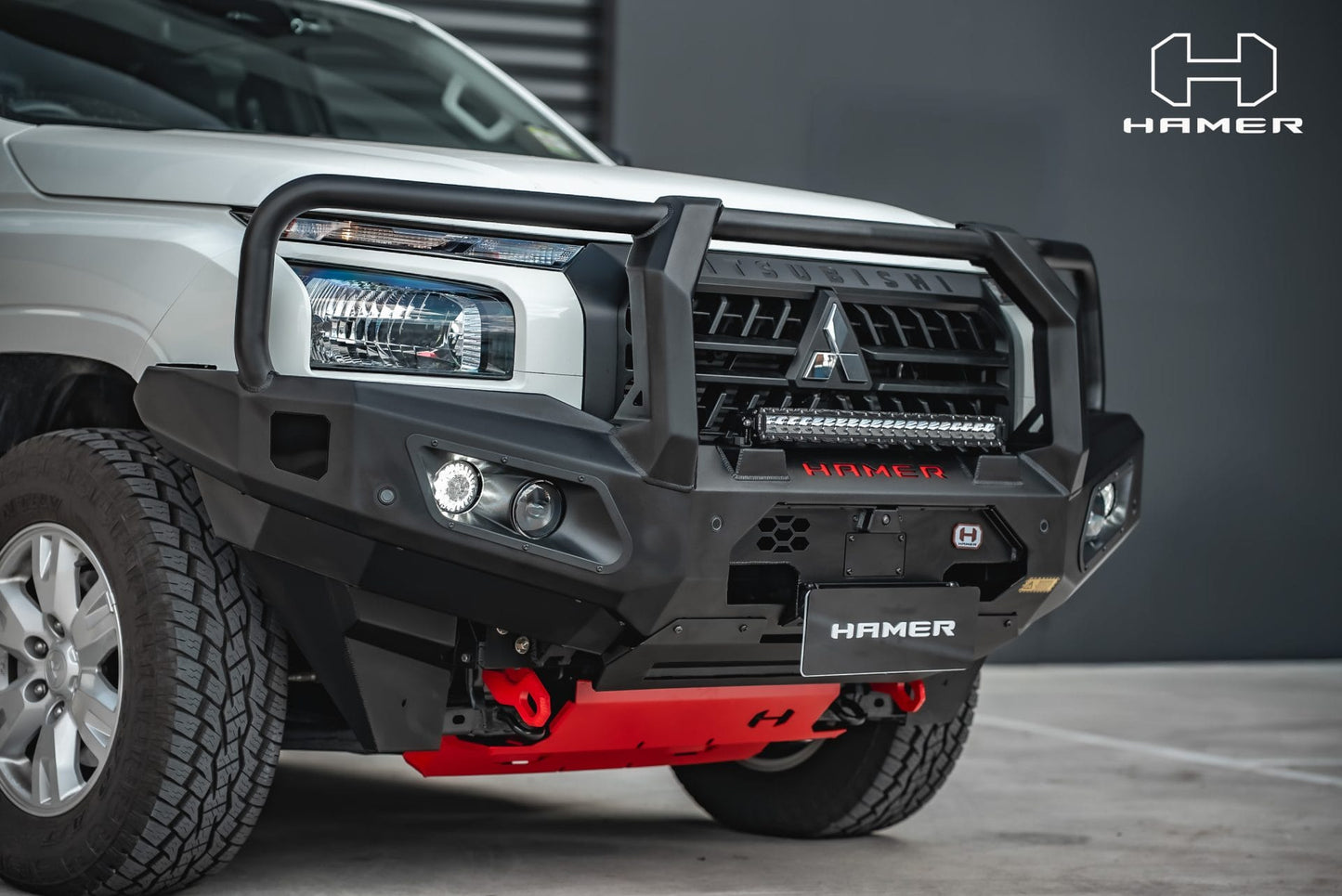 King series Plus bull bar for Mitsubishi Triton MV (2024 – Present)