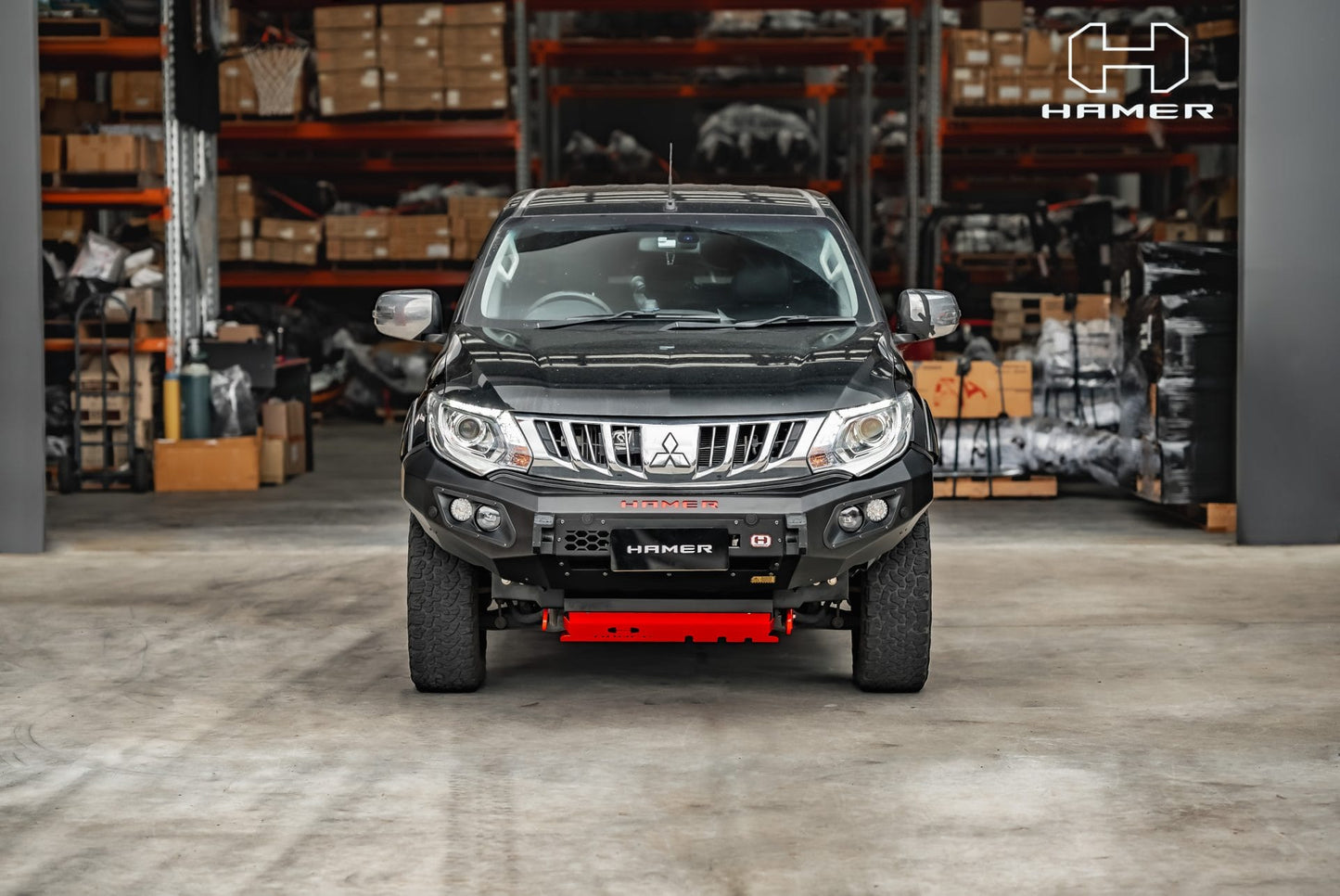 King series bull bar for Mitsubishi Triton MQ (2015 -2018)