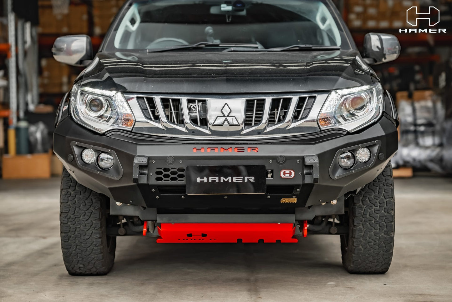 King series bull bar for Mitsubishi Triton MQ (2015 -2018)
