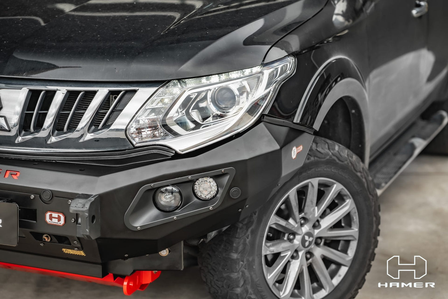 King series bull bar for Mitsubishi Triton MQ (2015 -2018)