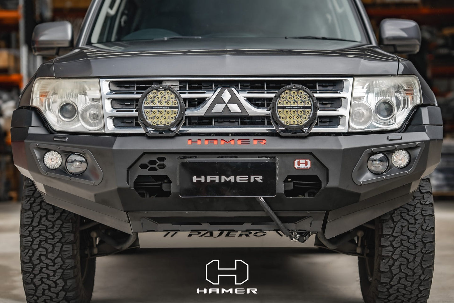 King series bull bar for Mitsubishi Pajero (2006 – 2021)