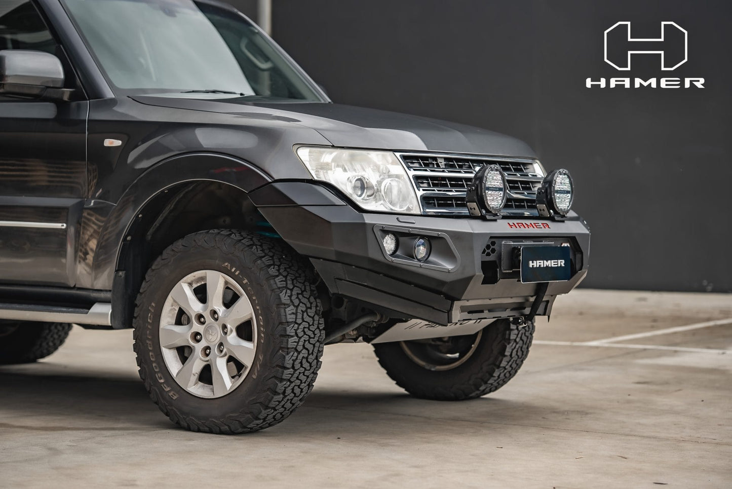 King series bull bar for Mitsubishi Pajero (2006 – 2021)