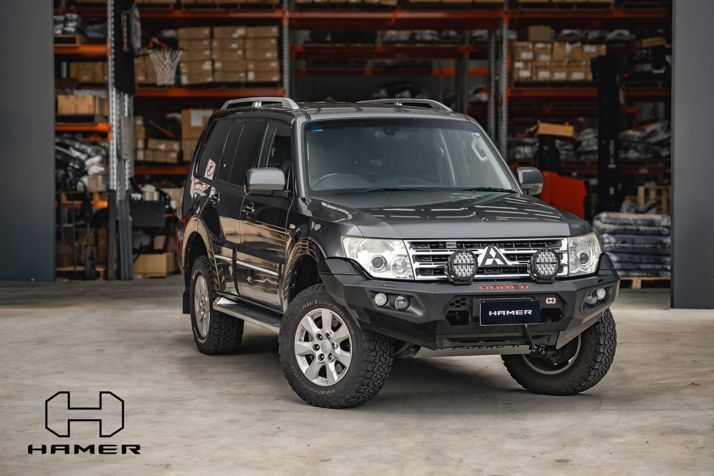 King series bull bar for Mitsubishi Pajero (2006 – 2021)