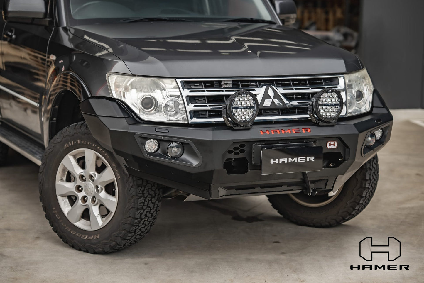 King series bull bar for Mitsubishi Pajero (2006 – 2021)