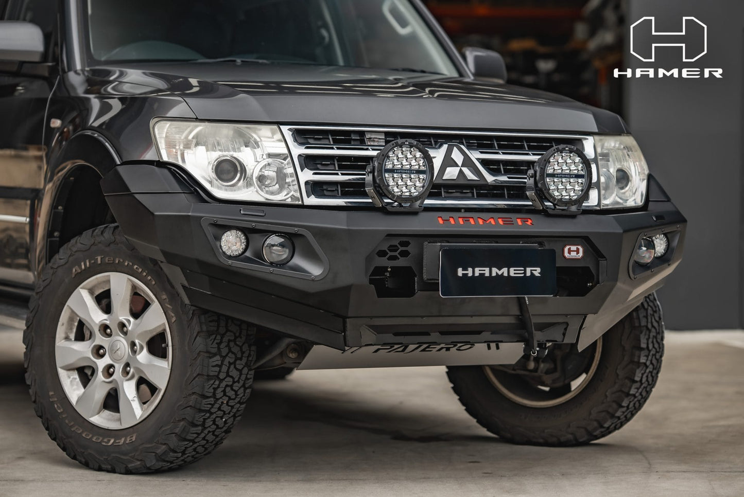 King series bull bar for Mitsubishi Pajero (2006 – 2021)