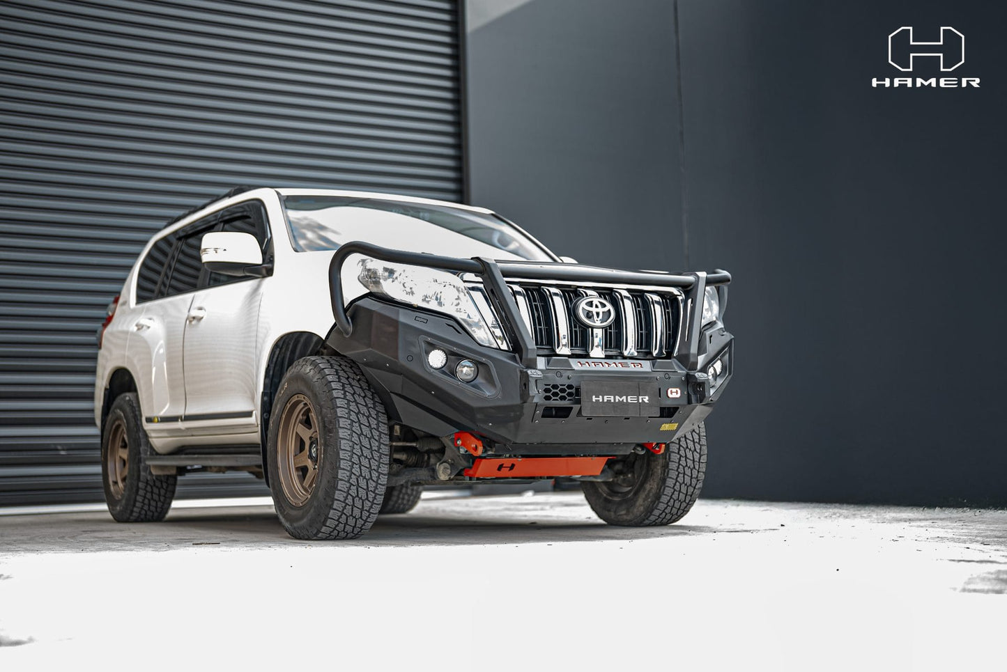 King series plus bull bar for Toyota Landcruiser Prado 150 Series (2013 – 2017)