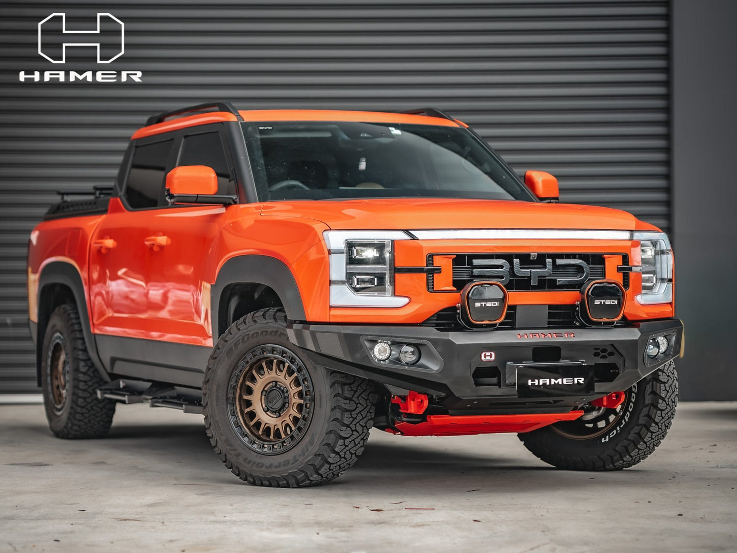 King series bull bar for BYD Shark 6 (2024 – Present)