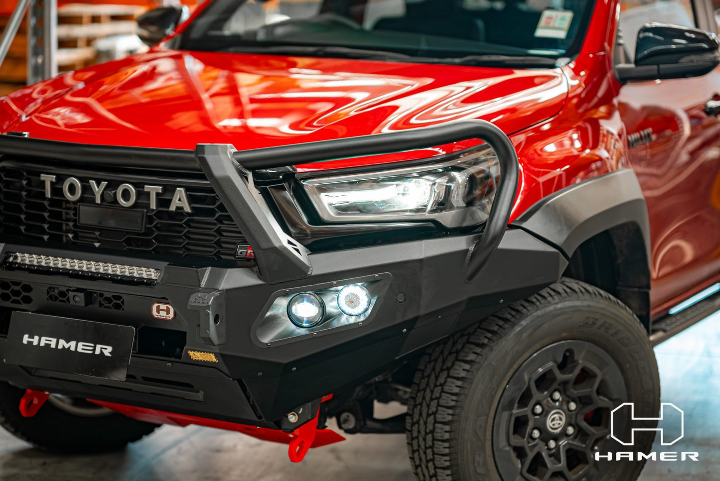 King series plus bull bar for Toyota Hilux GR (2023 – Present)