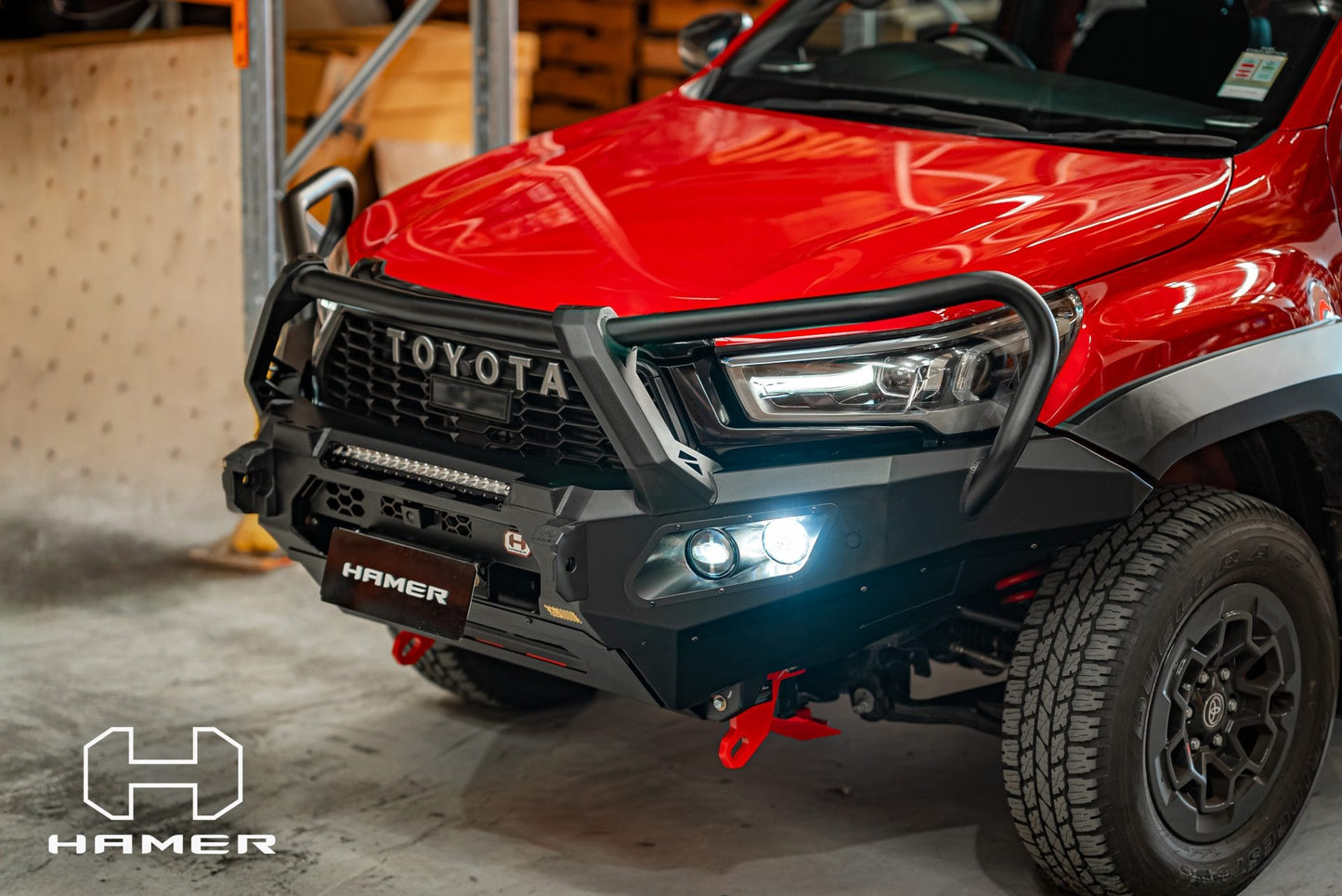 King series plus bull bar for Toyota Hilux GR (2023 – Present)
