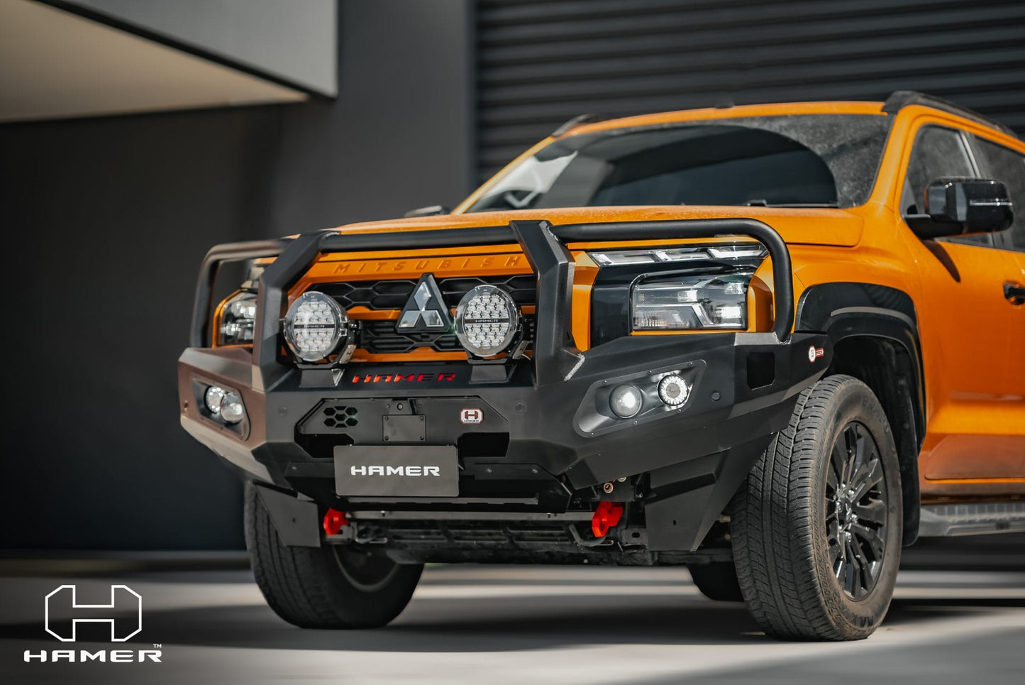 King series Plus bull bar for Mitsubishi Triton MV (2024 – Present)