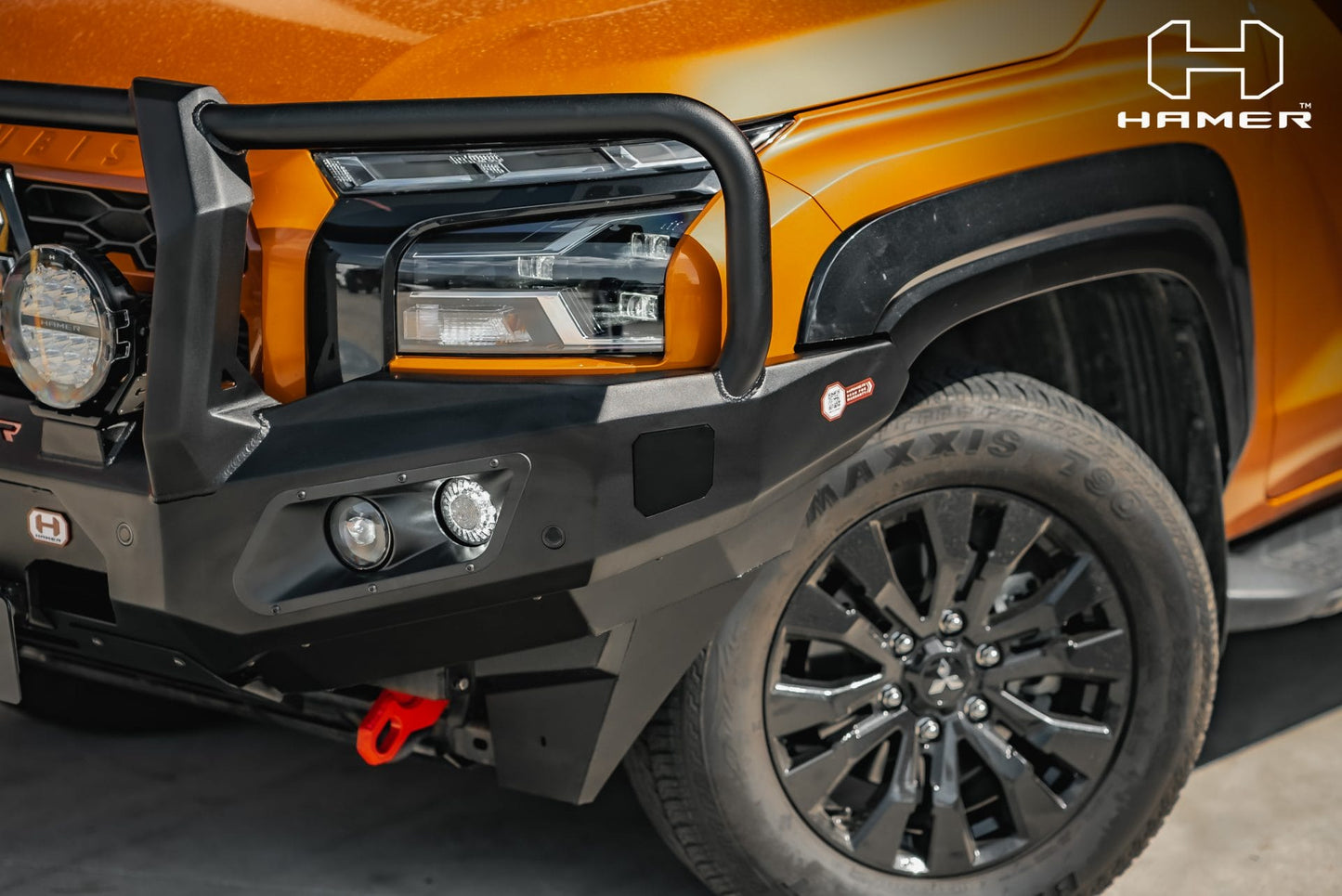 King series Plus bull bar for Mitsubishi Triton MV (2024 – Present)