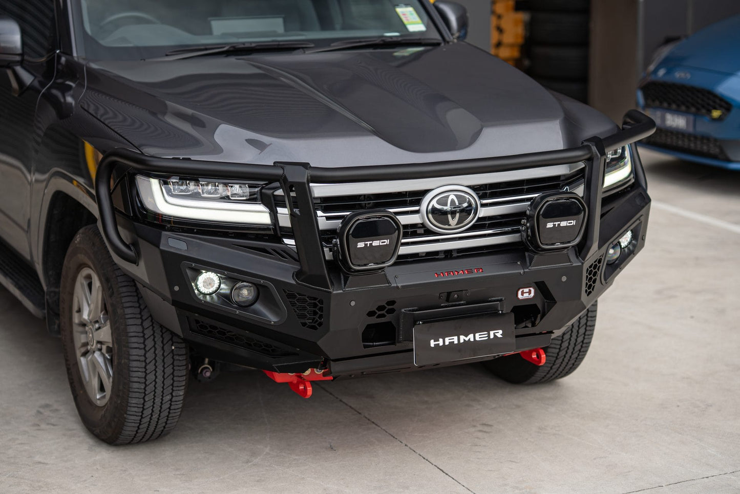 King series Plus bull bar for Toyota Landcruiser 300 Series (2021 – Present)