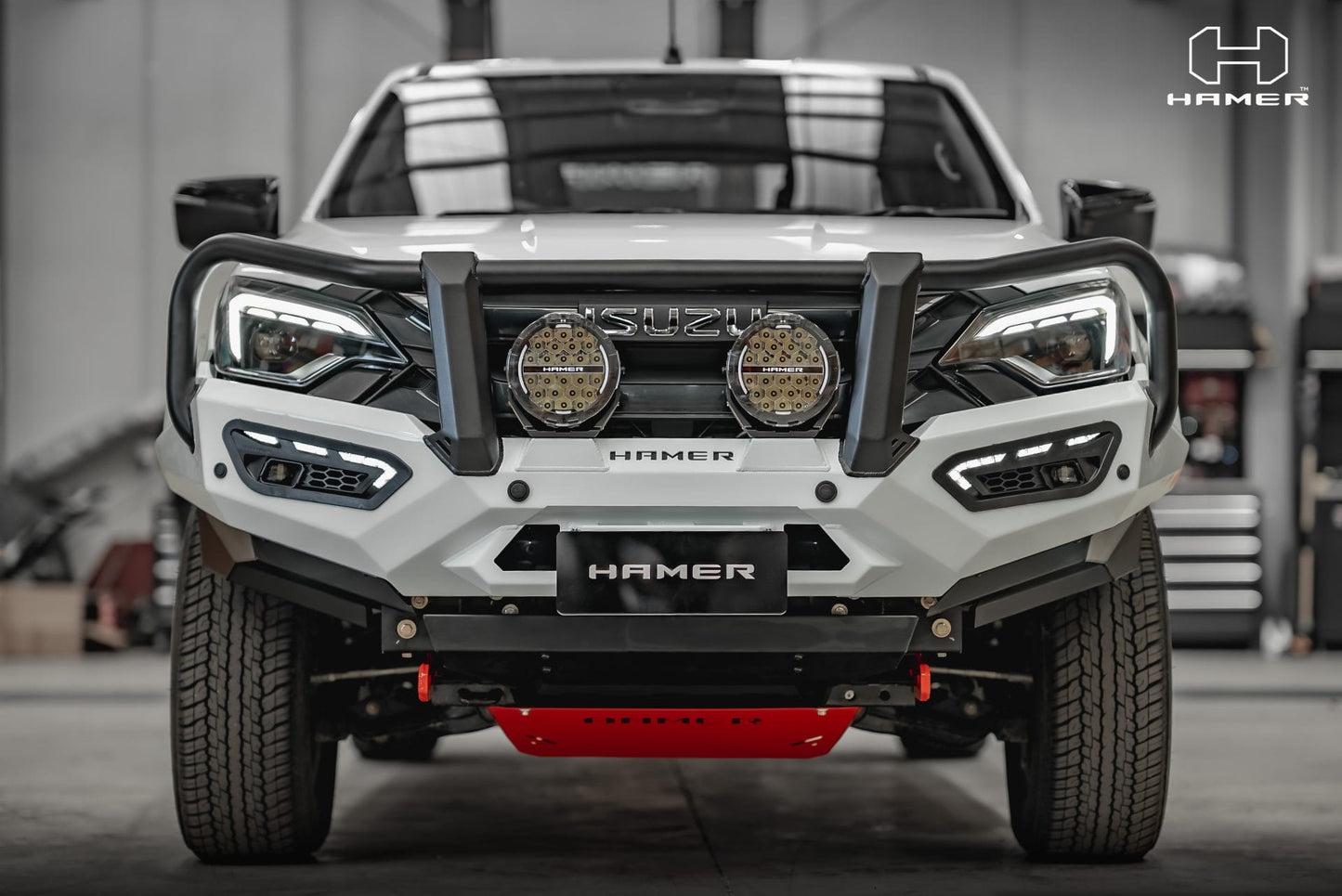 Atlas series Plus bull bar for Isuzu D-Max (2024 – Present)