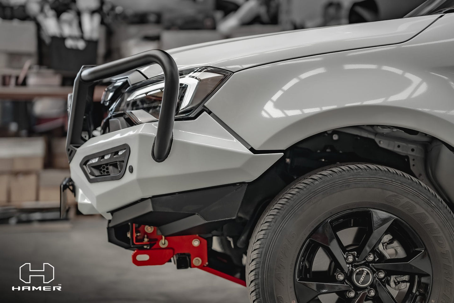 Atlas series Plus bull bar for Isuzu D-Max (2024 – Present)